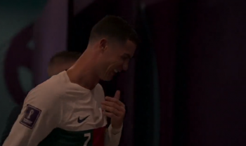 Cristiano Ronaldo wyrównał rekord świata. Do historii przejdą jednak jego łzy w tunelu do szatni (VIDEO)
